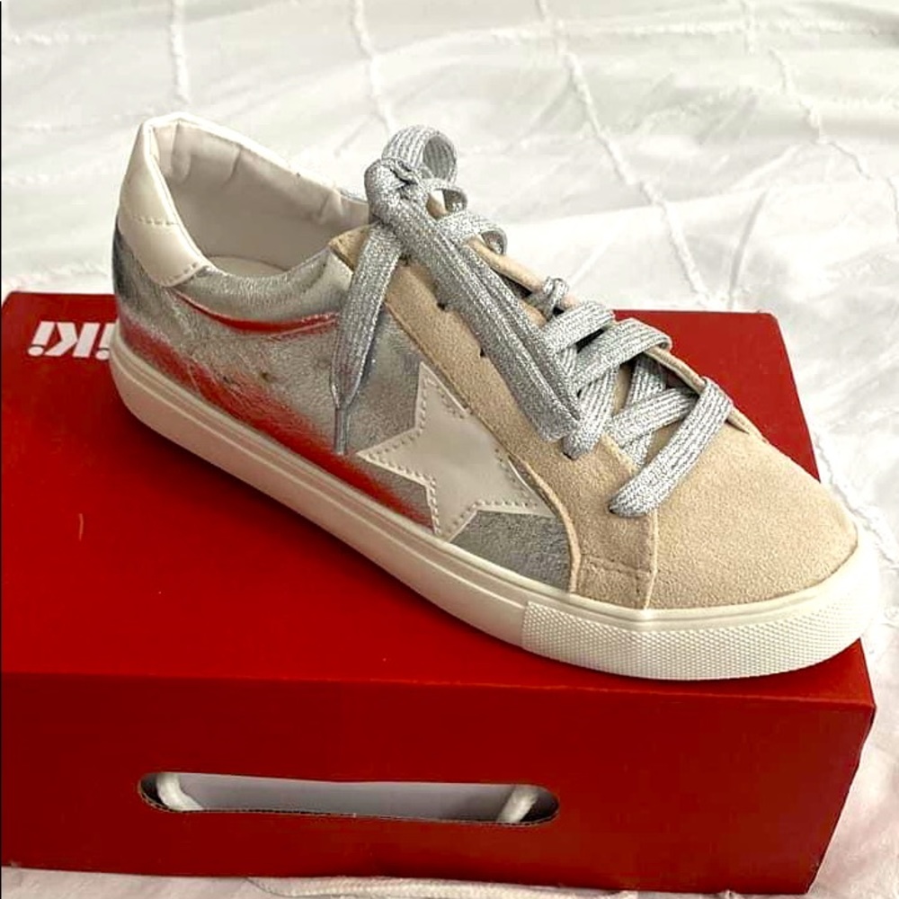 Suede Metallic Star sneaker | Boutique: ‘I Just Have To Have It’